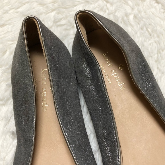 ❌SOLD❌ Kate Spade New York Metallic Smoking Loafer - Picture 5 of 8